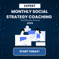 Monthly Social Strategy Coaching (1 Hour/Month)